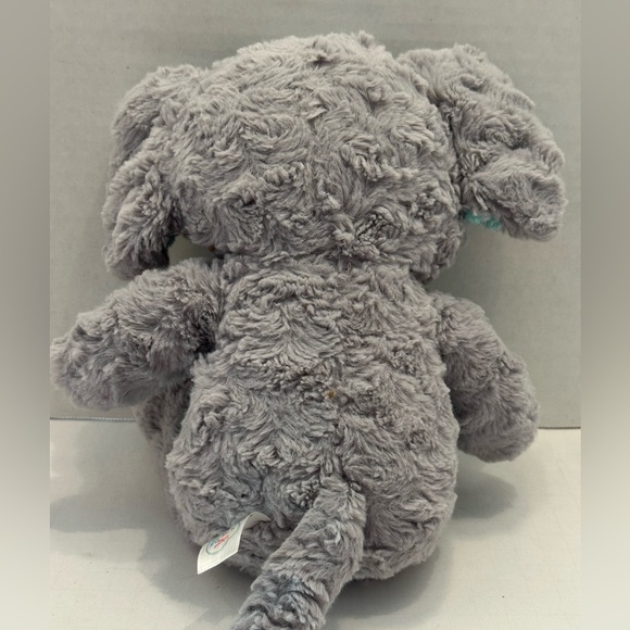 Spark Creative Imagine Grey Elephant Stuffed Animal Rattle Crinkle Ears Safari - Picture 2 of 4